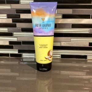 Bath and Body Works Fresh Coconut Colada Body Cream